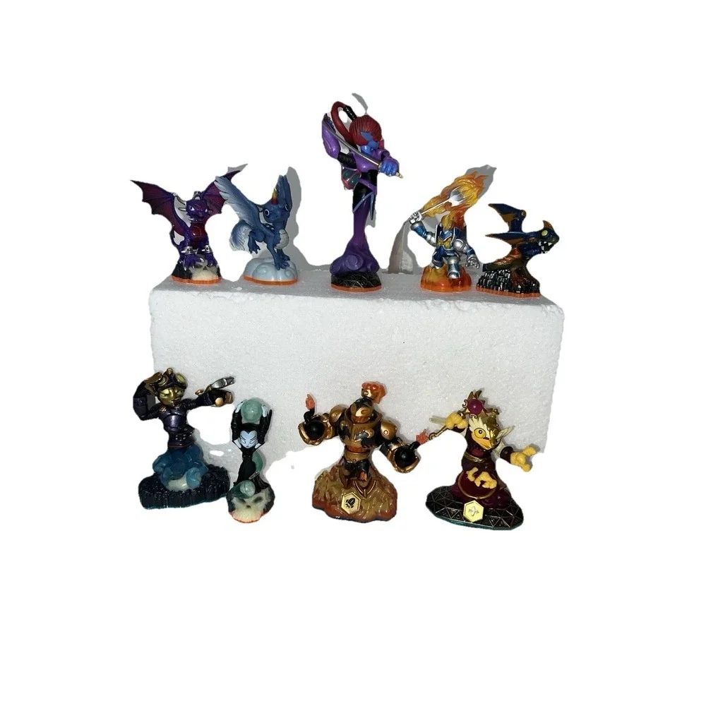 B18)Large Lot Skylanders- 50 Figures And 3 Xbox 360 Portals Activision See Pics
